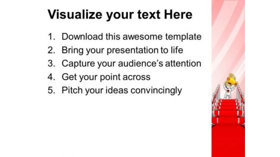 Red Carpet Block Buster Competition PowerPoint Templates And PowerPoint Themes 0912
