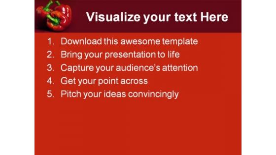 Red Chilli Food PowerPoint Templates And PowerPoint Backgrounds 0211