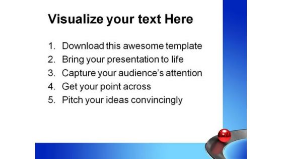 Red Leadership Metaphor PowerPoint Templates And PowerPoint Backgrounds 0611