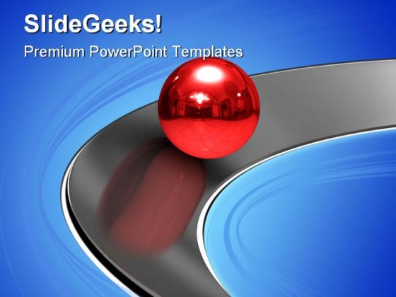 Red Leadership Metaphor PowerPoint Templates And PowerPoint Backgrounds 0611