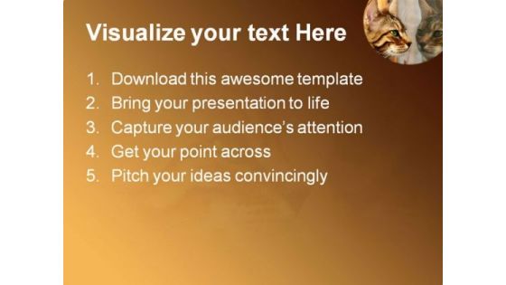 Reflections Animals PowerPoint Themes And PowerPoint Slides 0211