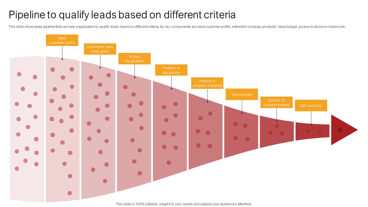 Remote Sales Plan For Pipeline To Qualify Leads Based On Different Criteria Strategy SS V