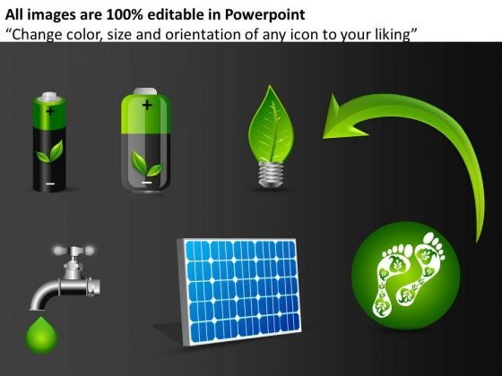 Renewable Energy PowerPoint Graphics Clipart Slides