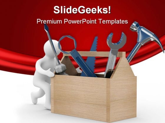 Repairman Construction Realestate PowerPoint Backgrounds And Templates 0111