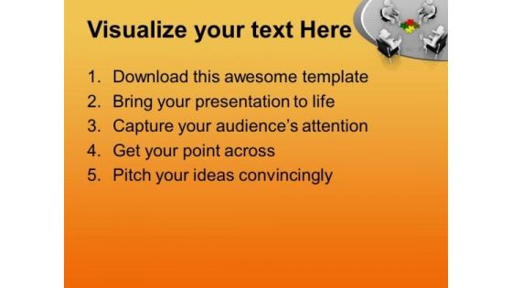 Resolve Issues In Team Conversation PowerPoint Templates Ppt Backgrounds For Slides 0713