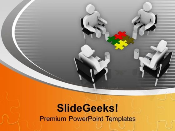 Resolve Issues In Team Conversation PowerPoint Templates Ppt Backgrounds For Slides 0713