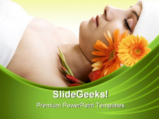 Resting In Spa Beauty PowerPoint Themes And PowerPoint Slides 0311
