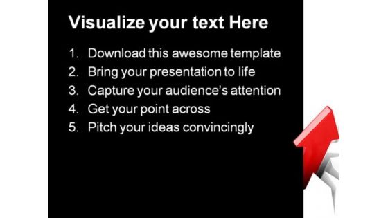 Rising Profits Business PowerPoint Themes And PowerPoint Slides 0411