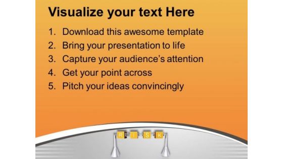 Risk Concept Teamwork PowerPoint Templates Ppt Backgrounds For Slides 0413