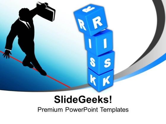 Risk Cubes Business PowerPoint Templates And PowerPoint Themes 1112