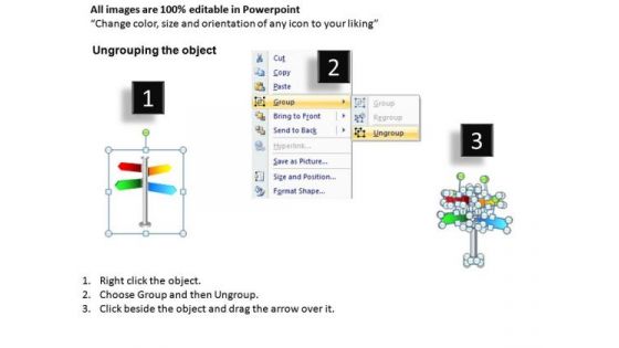 Road Directions PowerPoint Slides And Ppt Diagram Templates