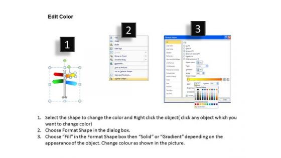 Road Directions PowerPoint Slides And Ppt Diagram Templates