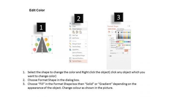 Roadmap Diagram For Planning PowerPoint Templates