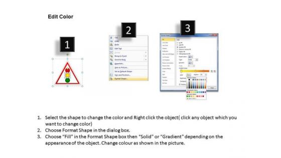 Roadsign Traffic Light PowerPoint Slides And Ppt Diagram Templates