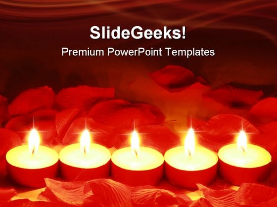 Romantic Lights Holidays PowerPoint Templates And PowerPoint Backgrounds 0611