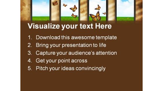 Room With Windows Nature PowerPoint Templates And PowerPoint Backgrounds 0211