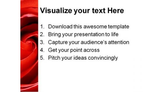 Rose Beauty PowerPoint Themes And PowerPoint Slides 0711