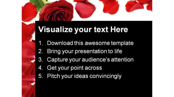 Rose Border Beauty PowerPoint Themes And PowerPoint Slides 0711