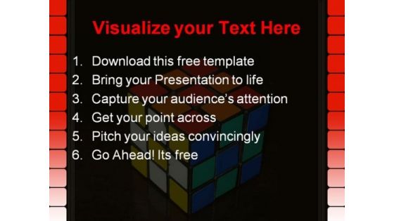 Rubik Cube PPT Template