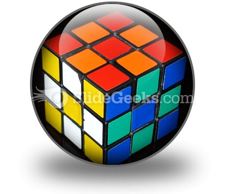 Rubix Cube PowerPoint Icon