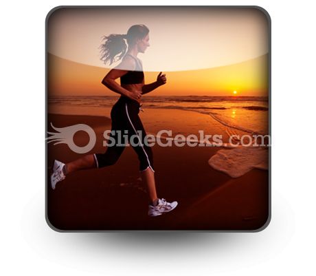 Running PowerPoint Icon S