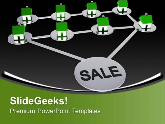 Sale Of Houses Business Marketing PowerPoint Templates Ppt Backgrounds For Slides 0313