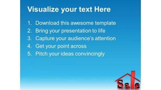Sale Of Property Real Estate PowerPoint Templates Ppt Backgrounds For Slides 0413