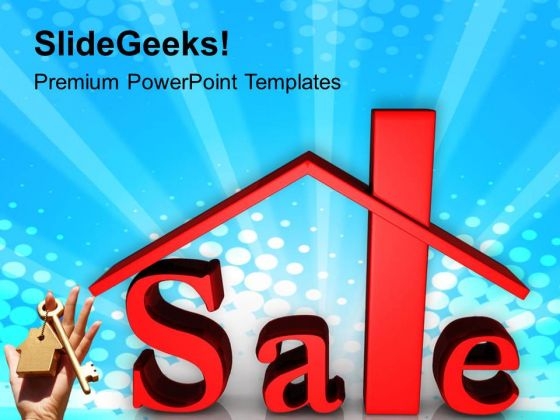 Sale Of Property Real Estate PowerPoint Templates Ppt Backgrounds For Slides 0413