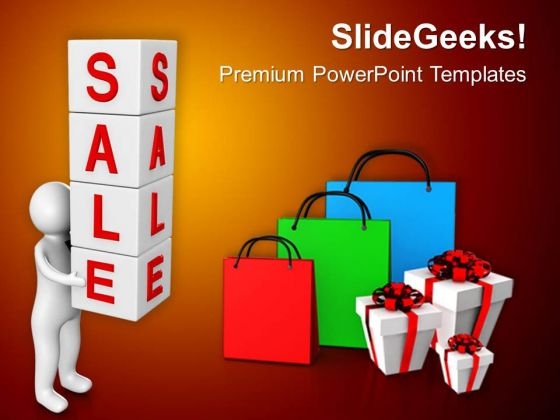 Sale Season Is Best For Shopping PowerPoint Templates Ppt Backgrounds For Slides 0713