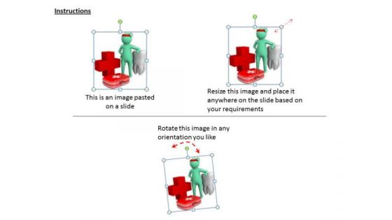 Sales Concepts 3d Image Of Dentist Characters