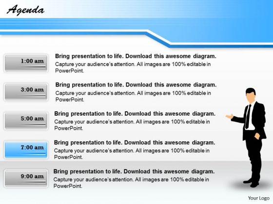 Sales Diagram Agenda Business Finance Strategy Development
