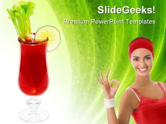 Salted Caesar Health PowerPoint Templates And PowerPoint Backgrounds 0411