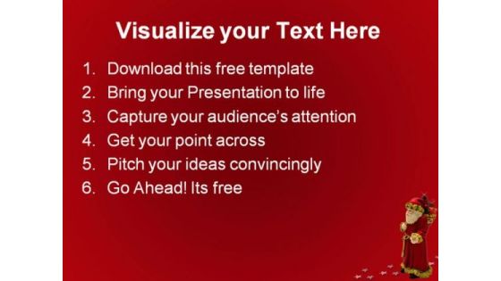 Christmas Santa PowerPoint Template