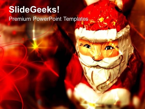 Santa Claus Christmas Theme PowerPoint Templates Ppt Backgrounds For Slides 0513