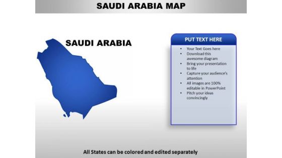 Saudi Arabia PowerPoint Maps