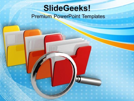Save Important Files PowerPoint Templates Ppt Backgrounds For Slides 0713