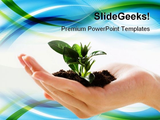 Save Plant Nature PowerPoint Backgrounds And Templates 1210