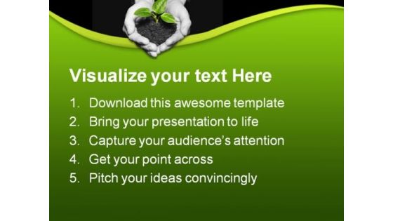 Save Plant Nature PowerPoint Templates And PowerPoint Backgrounds 0511