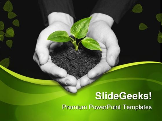 Save Plant Nature PowerPoint Templates And PowerPoint Backgrounds 0511