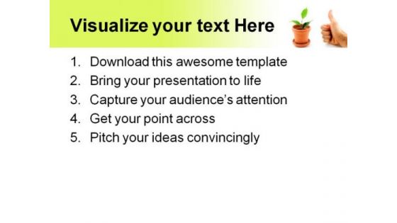 Save Plant Nature PowerPoint Themes And PowerPoint Slides 0711