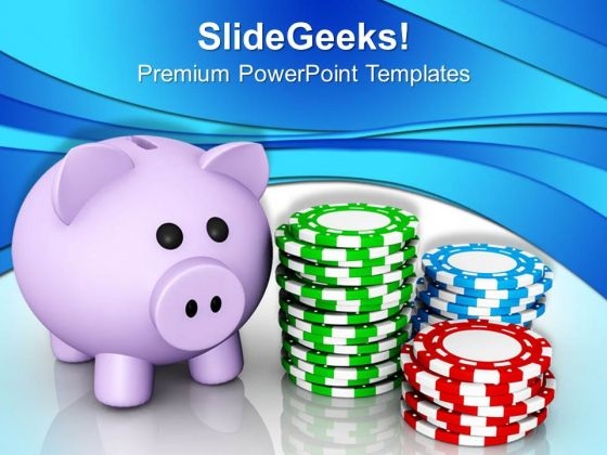 Save Your Money Future PowerPoint Templates Ppt Backgrounds For Slides 0413