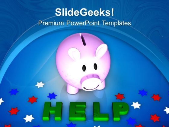 Save Your Money In Small Amount PowerPoint Templates Ppt Backgrounds For Slides 0513