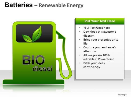 Saving Batteries Renewable Energy PowerPoint Slides And Ppt Diagram Templates