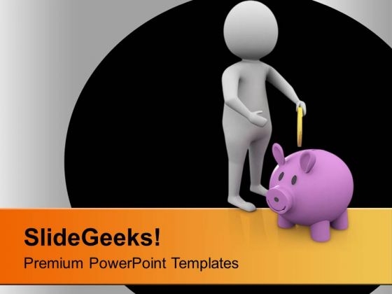 Saving Money Education Concept PowerPoint Templates Ppt Backgrounds For Slides 0613