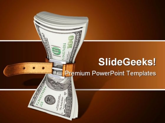 Saving Money PowerPoint Background And Template 1210