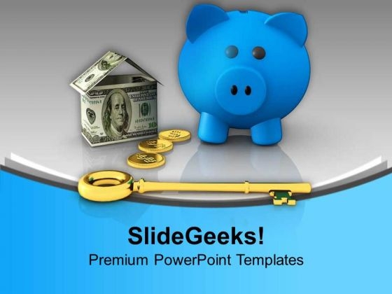 Savings Investment Is Neccesary PowerPoint Templates Ppt Backgrounds For Slides 0513