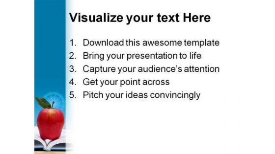 School Book Education PowerPoint Backgrounds And Templates 1210