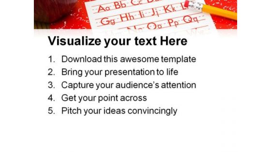 School Work Education PowerPoint Backgrounds And Templates 1210
