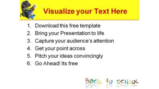 Back to School Children PowerPoint Template