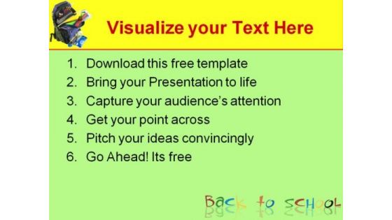 Back to School Children PowerPoint Template